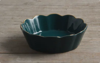 Emerald Phnom Penh Ceramic Salad and Soup Bowl