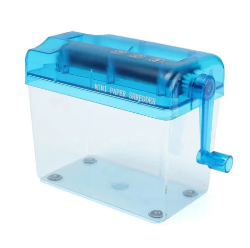 A6 Mini Manual Paper Shredder for Home and Office