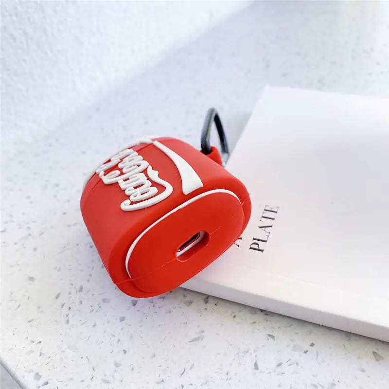 Creative Soda Can AirPods Silicone Case for All Generations