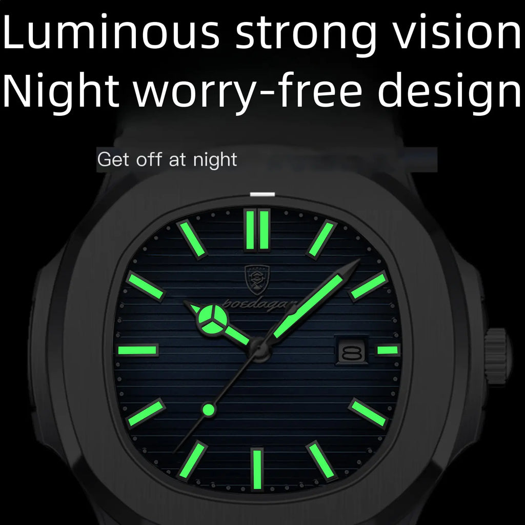 Swiss Ultra-Thin Men's Fashion Waterproof Quartz Watch