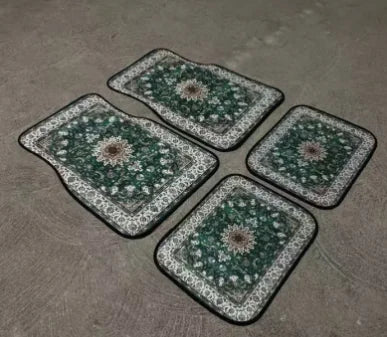 Vintage Bohemian Style Car Floor Mat