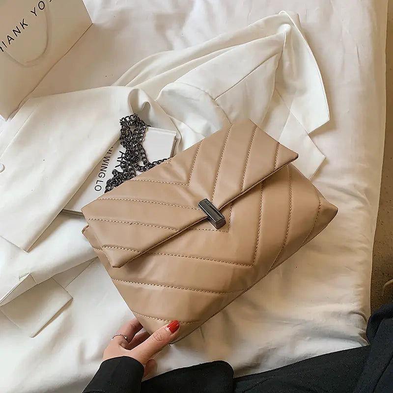 Women's Fashion Chain Crossbody Shoulder Bag