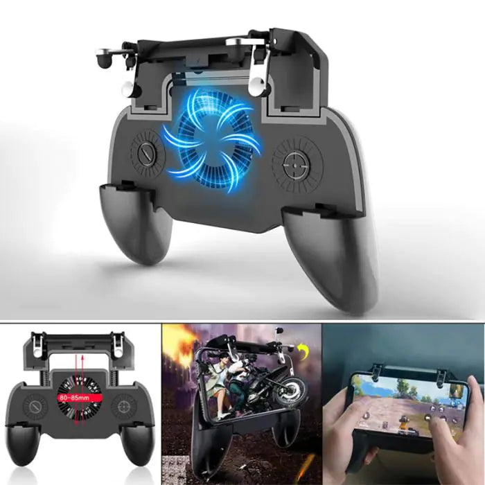 New Mobile Game Controller with Shooting Assist Buttons