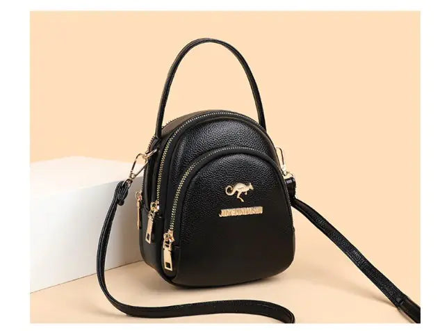 Versatile Women's Backpack and Shoulder Bag Combo