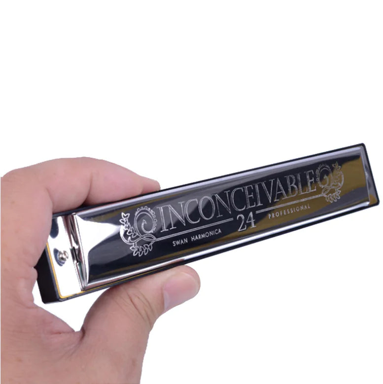 SW24-4 C Key 24-Hole Harmonica for Beginners
