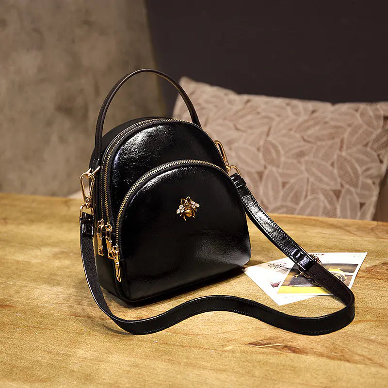 Versatile Women's Backpack and Shoulder Bag Combo