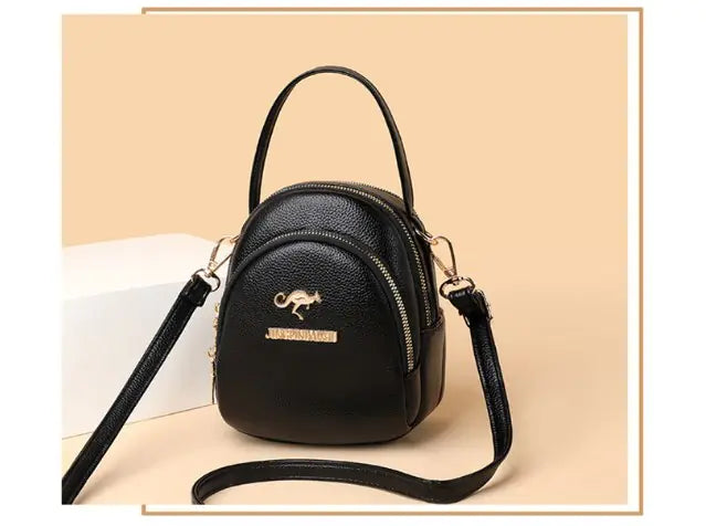 Versatile Women's Backpack and Shoulder Bag Combo