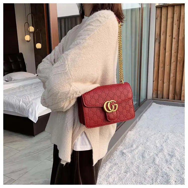 Fashionable Women's Shoulder Chain Crossbody Bag 2020