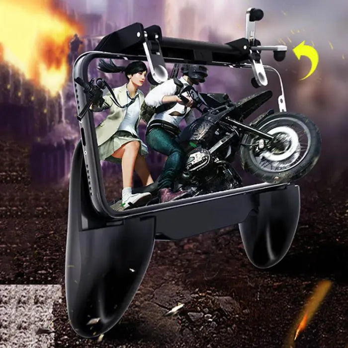 New Mobile Game Controller with Shooting Assist Buttons