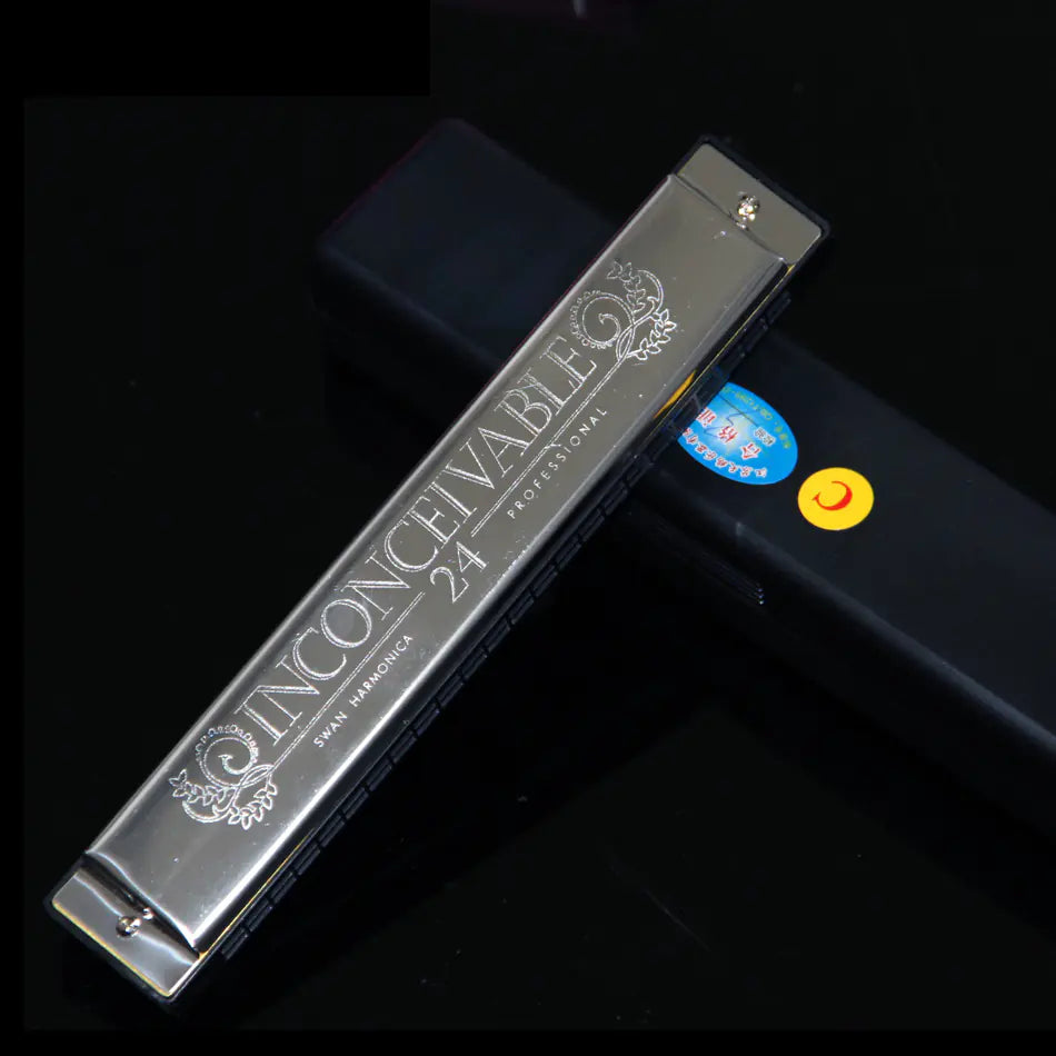 SW24-4 C Key 24-Hole Harmonica for Beginners