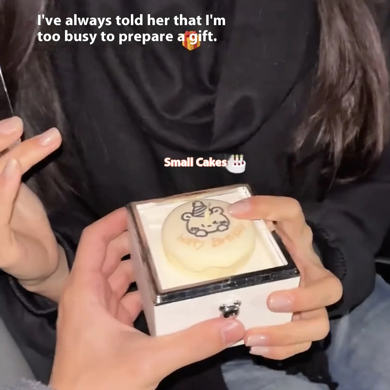 Rednote Bear Flip Gift Box