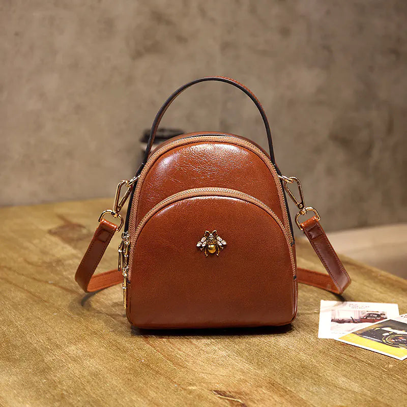Versatile Women's Backpack and Shoulder Bag Combo