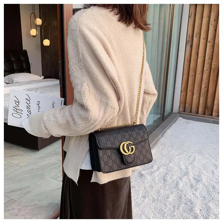 Fashionable Women's Shoulder Chain Crossbody Bag 2020