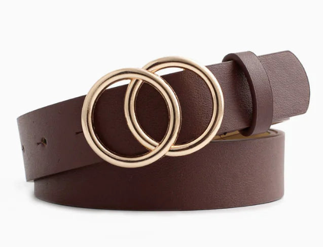 Elegance Loop: Women's Minimalist Ring Belt