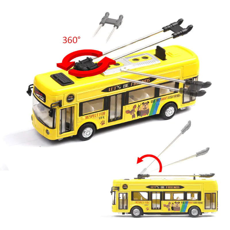 Eagle Model Electric Bus 1:32 with Sound and Light