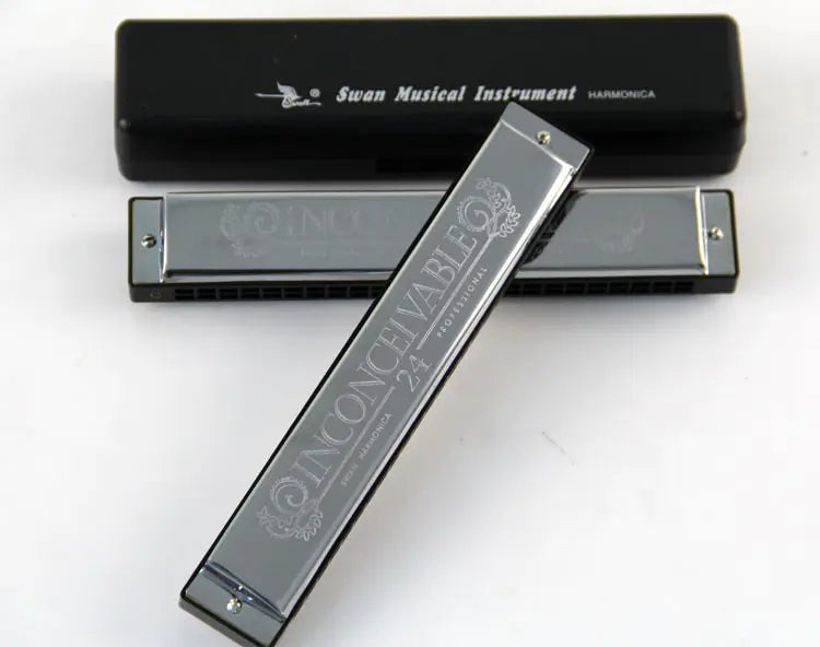 SW24-4 C Key 24-Hole Harmonica for Beginners